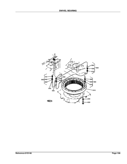 Kubota KX71 Excavator Parts Manual - Image 11