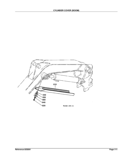 Kubota KX91-2 Excavator Parts Manual - Image 7