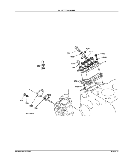 Kubota KX91-2 Excavator Parts Manual - Image 10