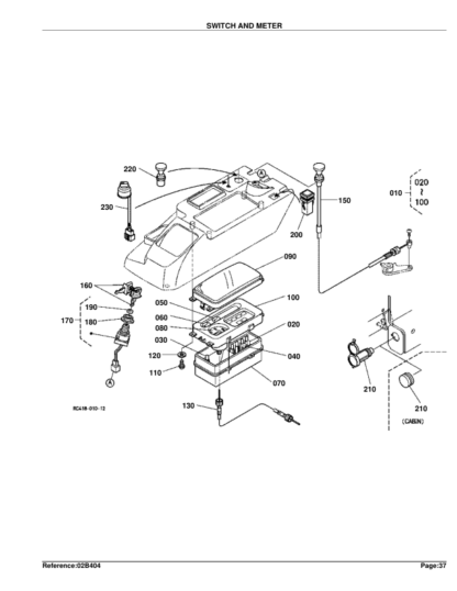 Kubota KX91-3 Excavator Parts Manual - Image 11