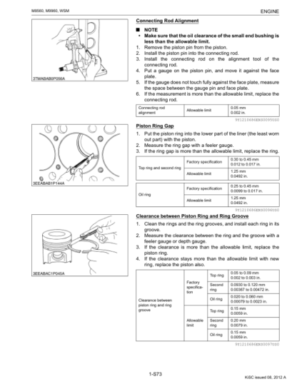 Kubota M8560 M9960 Workshop Manual - Image 6