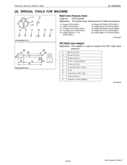 Kubota ZD21 ZD28 Zero Turn Mower Workshop Manual - Image 8