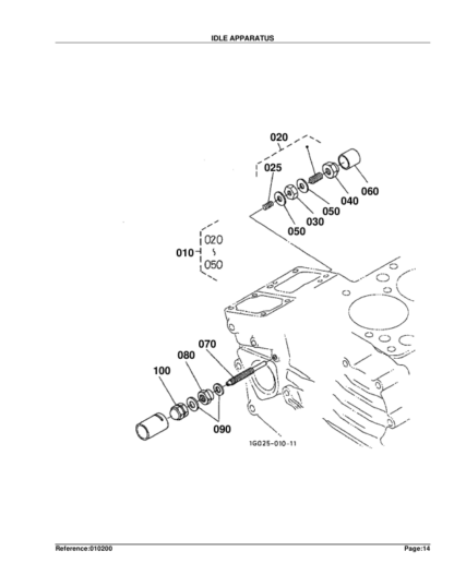 Kubota ZD21 Zero Turn Mower Without Roll Bar Parts Manual - Image 10