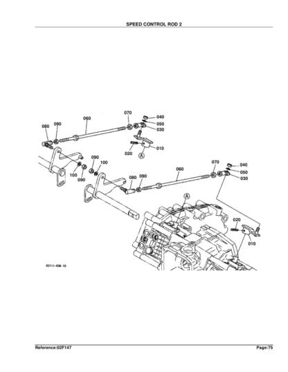 Kubota ZD21 Zero Turn Mower Without Roll Bar Parts Manual - Image 8