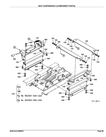 Kubota ZD21F Zero Turn Mower With Roll Bar Parts Catalog - Image 11