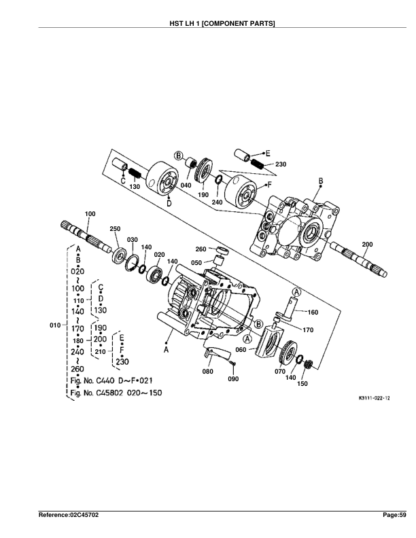 Kubota ZD21F Zero Turn Mower With Roll Bar Parts Catalog - Image 9