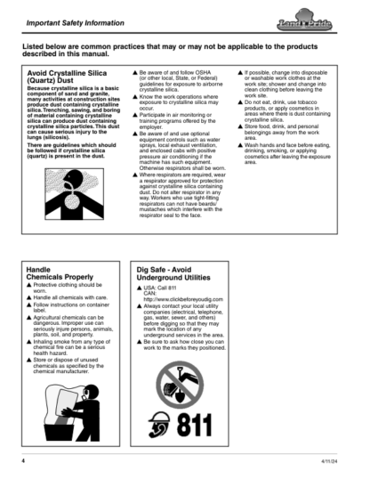 Land Pride FDR16 Grooming Mower Operator Manual - Image 8