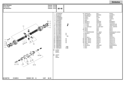 Massey Ferguson 255 Tractors Parts Catalog - Image 9
