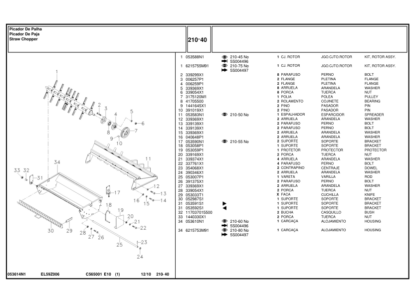 Massey Ferguson 5650 Combine Parts Catalog - Image 12