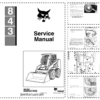Bobcat 843 Skidsteer Service Manual