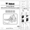 Bobcat B730 B750 B780 Backhoe Loader Service Manual