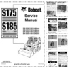 Bobcat S175 S185 Skid-Steer Loader Service Manual 5250-5253