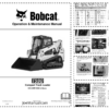Bobcat T590 Compact Track Loader Operation Maintenance Manual
