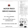 CASE IH CTS-11 CTS-12 Motor Truck Service Manual