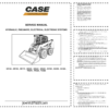 CASE SR130 SR150 SR175 SR200 SR220 SR250 SV185 SV250 SV300 TR270 TR320 TV380 Skid Steer Loader Service Manual