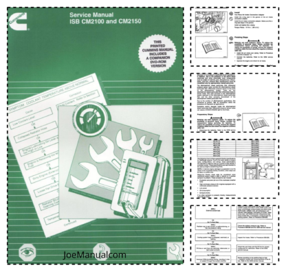 Cummins ISBCM2100 CM2150 Engine Service Manual
