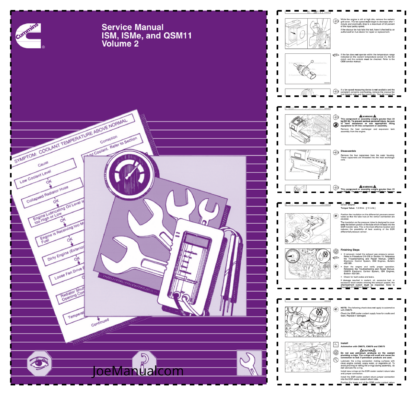 Cummins ISM ISMe QSM11 Engine Service Manual Volume 2 2010