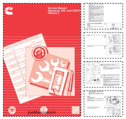 Cummins ISX QSX15 Engine Service Manual Volume 2 2007