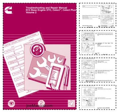 Cummins N14 Base Engine STC Celect Plus Repair Manual Vol 2