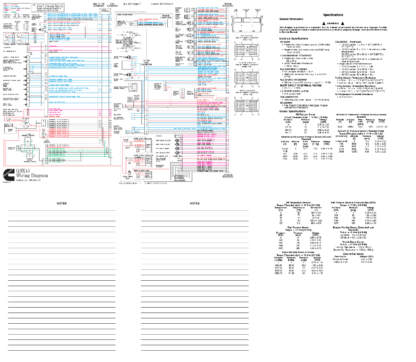 Cummins QSX15 Electrical Wiring Diagram