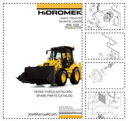 Hidromek 102B Maestro - CR (PRKS TIER 2) 155000 Parts Catalog