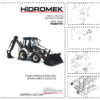Hidromek 102B Maestro Backhoe Loader Spare Parts Catalog 2013