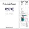 Hitachi AH250D 300D Articulated Dump Technical Manual