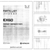 Hitachi EX60 Excavator Equipment Components Parts