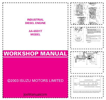 Isuzu AA-6SD1T Workshop Manual