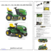 John Deere L100 L108 L111 L118 L120 L130 Lawn Tractors Operators Manual