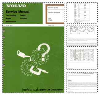 Volvo Engine B23E Service Manual