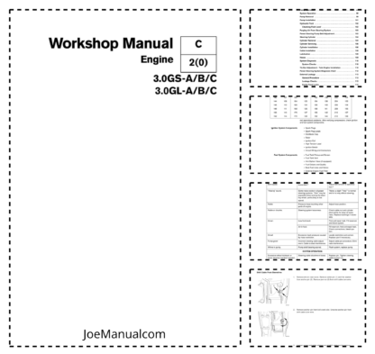 Volvo Penta 3.0GD 3.0GL Engine Workshop Manual