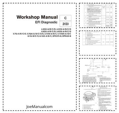 Volvo Penta 4.3GXi-A B C D- DPX420-B EFI Diagnostic Workshop Manual 2