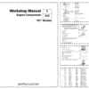 Volvo Penta BY Models Engine Components Workshop Manual