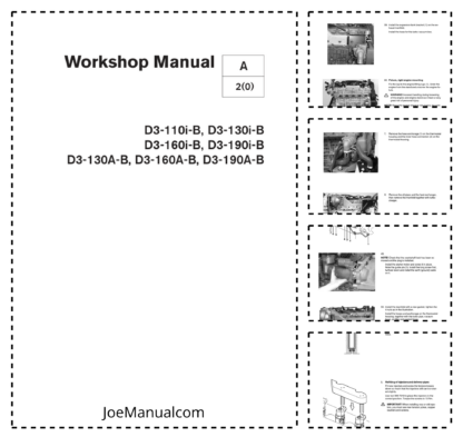 Volvo Penta D3-110i-b, D3-190a-b Workshop Manual