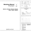 Volvo Penta MD2010- MD2040, MD22, TMD22, TAMD22 Wiring Diagram Workshop Manual