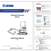 XCMG XE17E Excavator Operator Manual