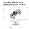 Timberjack 610 Forwarder Operator Manual F282852 - Image 2