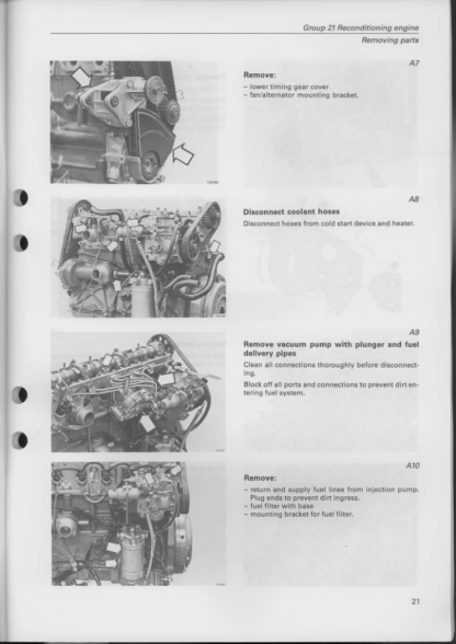 Volvo D 20 D24 Service Manual 1983 - Image 5