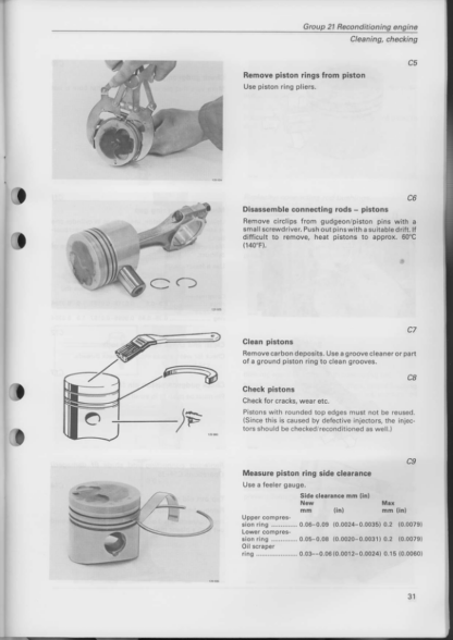 Volvo D 20 D24 Service Manual 1983 - Image 6