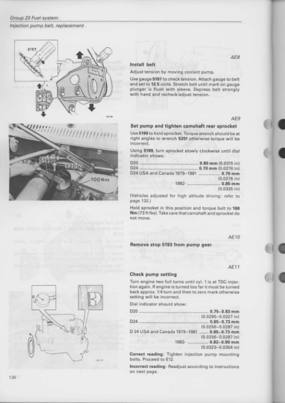 Volvo D 20 D24 Service Manual 1988 - Image 7