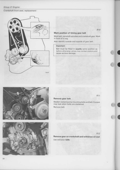 Volvo D 20 D24 Service Manual 1988 - Image 5
