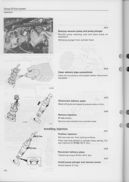 Volvo D 20 D24 Service Manual 1988 - Image 8
