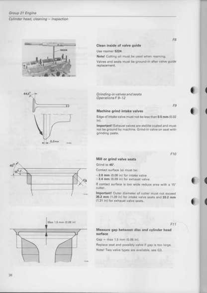 Volvo D 20 D24 Service Manual 1988 - Image 10