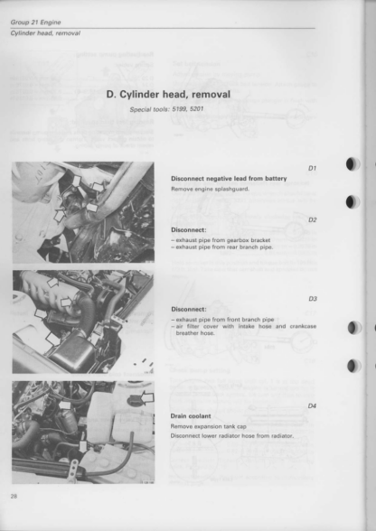 Volvo D 20 D24 Service Manual 1988 - Image 9