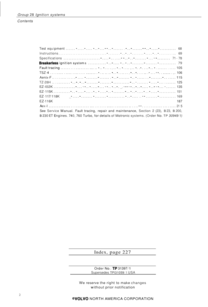 Volvo Engine 819E Service Manual - Image 5