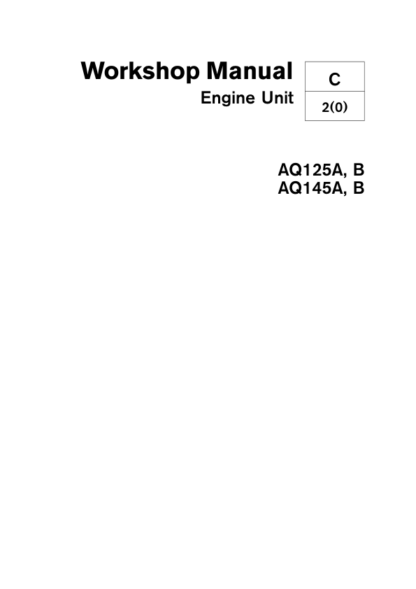 Volvo Engine AQ125 AQ145 Workshop Manual - Image 2