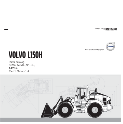 Volvo L150H Wheel Loader Parts Catalog - Image 2