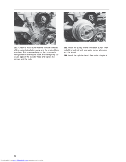 Volvo Penta 230 250 251 DOHC AQ131 AQ151 AQ171 Engine Workshop Manual - Image 12