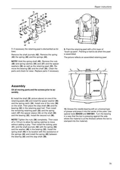 Volvo Penta 280 290-DP SP-AC, DP-ABC Drives Woskshop Manual - Image 12